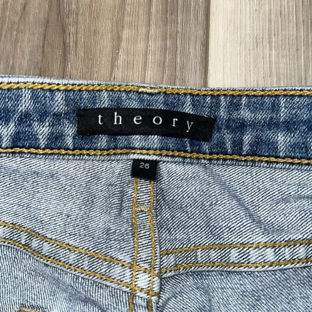Theory skinny leg jeans size 26